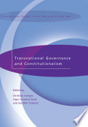 Transnational governance and constitutionalism