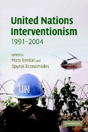 United Nations interventionism, 1991-2004