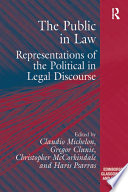 The public in law : representatives of the political in legal discourse /