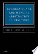 International commercial arbitration in New York /