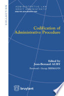 Codification of administrative procedure /