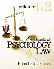 Encyclopedia of psychology and law /