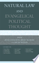 Natural law and evangelical political thought /