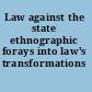 Law against the state ethnographic forays into law's transformations /