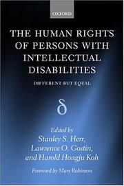 The human rights of persons with intellectual disabilities : different but equal /