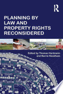 Planning by law and property rights reconsidered /