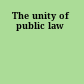 The unity of public law