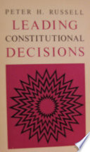 Leading constitutional decisions /