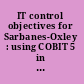 IT control objectives for Sarbanes-Oxley : using COBIT 5 in the design and implementation of internal controls over financial reporting /