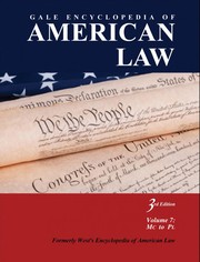 Gale encyclopedia of American law /