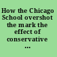 How the Chicago School overshot the mark the effect of conservative economic analysis on U.S. antitrust /