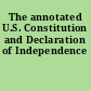 The annotated U.S. Constitution and Declaration of Independence