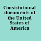 Constitutional documents of the United States of America 1776-1860.