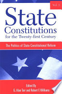 State constitutions for the twenty-first century.