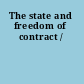 The state and freedom of contract /