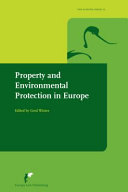 Environmental and property protection in Europe /