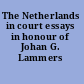 The Netherlands in court essays in honour of Johan G. Lammers /