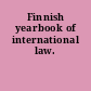 Finnish yearbook of international law.