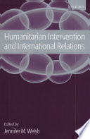 Humanitarian intervention and international relations