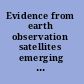 Evidence from earth observation satellites emerging legal issues /