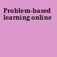 Problem-based learning online