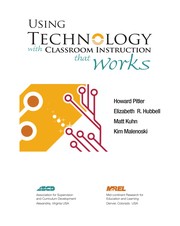 Using technology with classroom instruction that works /