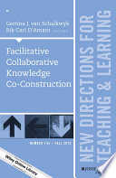 Facilitative collaborative knowledge co-construction /