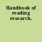 Handbook of reading research.