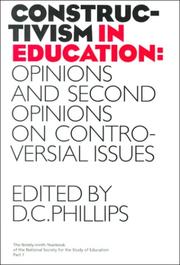 Constructivism in education : opinions and second opinions on controversial issues /