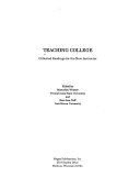 Teaching college : collected readings for the new instructor /