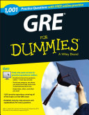 1,001 GRE practice questions for dummies.