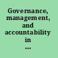 Governance, management, and accountability in secondary education in Africa