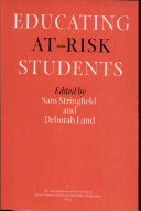 Educating at-risk students /