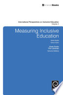 Measuring inclusive education /