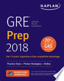 GRE prep 2018.