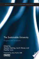 The sustainable university progress and prospects /