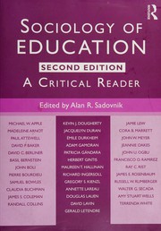 Sociology of education : a critical reader /