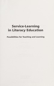 Service-learning in literacy education : possibilities for teaching and learning /