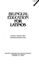 Bilingual education for Latinos /