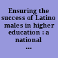 Ensuring the success of Latino males in higher education : a national imperative /