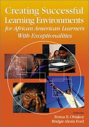 Creating successful learning environments for African American learners with exceptionalities /
