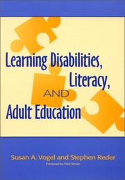 Learning disabilities, literacy, and adult education /