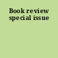 Book review special issue