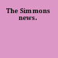 The Simmons news.