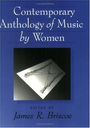 Contemporary anthology of music by women /