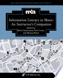 Information literacy in music : an instructor's companion /