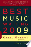 Best music writing 2009