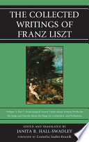 The collected writings of Franz Liszt.