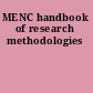 MENC handbook of research methodologies