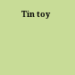 Tin toy